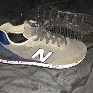 New Balance Men's Sneakers in Gray, Blue, and Purple